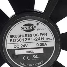 SD5012PT-24H迅达电梯控制柜变频器散热风扇 24V 0.06A 5CM/厘米