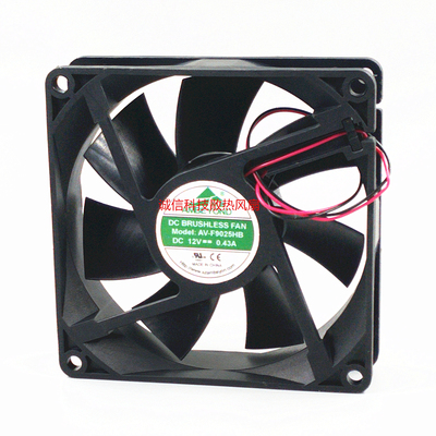 AMBEYOND AV-F9025HB DC12V 0.3A C2K UPS 散热风扇9CM BRUSHLESS