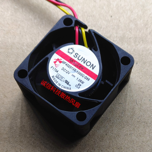SUNON建准 MF40201VX-1000C-G99 4020 12V 1.06W散热风扇40*40*20
