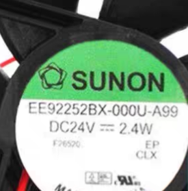 SUNON EE92252BX-000U-A99 24V 2.4W 变频器散热风扇9CM 大风量