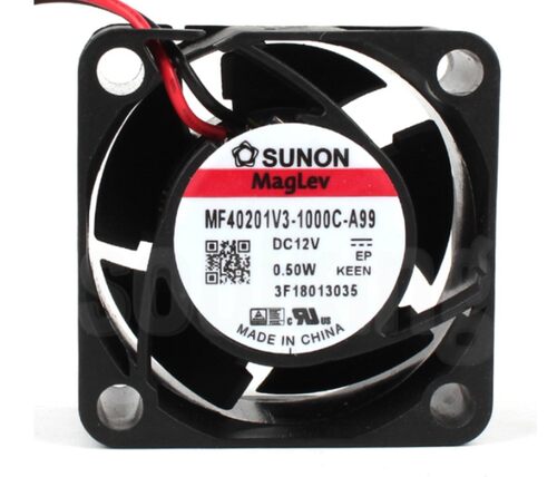 MF40201V3-1000C-A99 G99 F99 SUNON 4020 0.5W 12V静音电源风扇