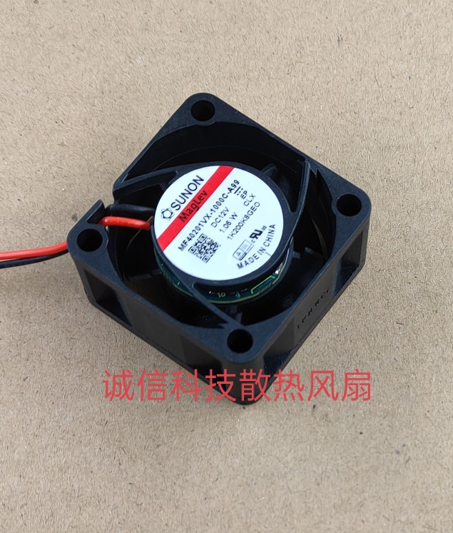 MF40201VX-1000C-G99 A99 SUNON建准4020 12V 1.06W 4CM 散热风扇