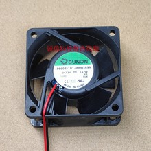 PE60251B1-000U-A99 6025 12V 3.57W SUNON建准滚珠散热风扇6cm