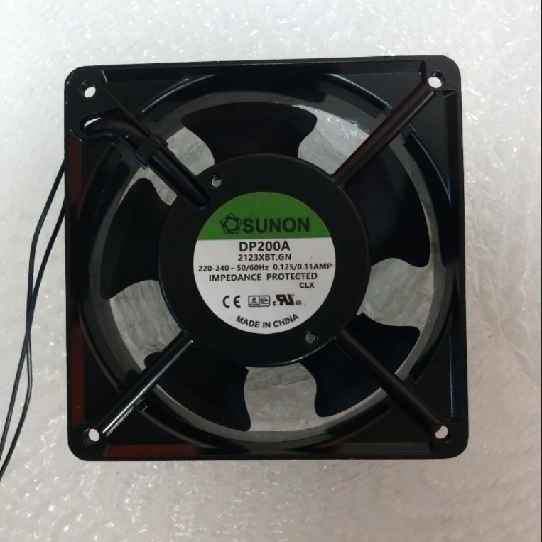 DP200A正品SUNON 12038 12CM 2123XBL.GN XBT 机柜散热风扇220V