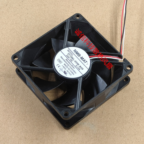3110KL-05W-B49/B40/B50/B59 8025 8cm/厘米24V 变频器工控机风扇