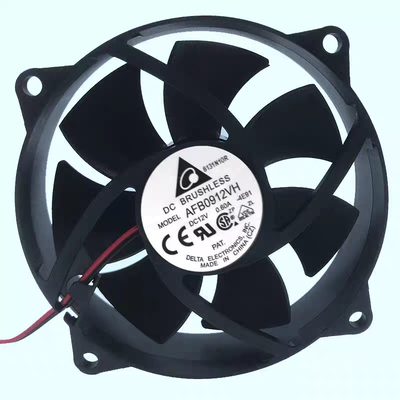 台达AUB0912VH HH 9cm 12V 9025 圆框 加湿器散热风扇9Cm