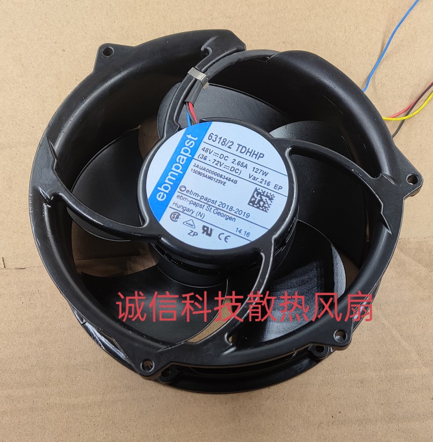 6318/2TDH4P 6318/2TDHHP/R 原装德国ebmpapst四线可调速暴力风扇