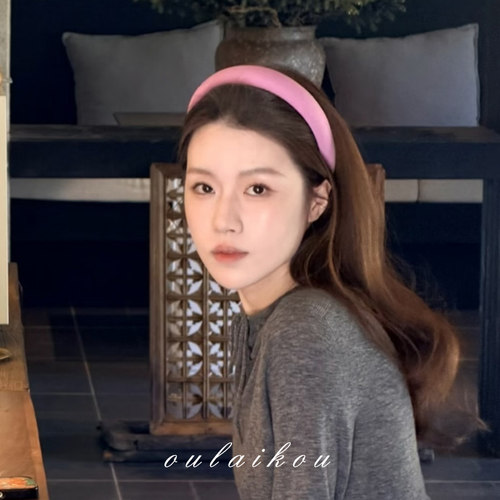博主同款粉色发箍女2026新款头箍