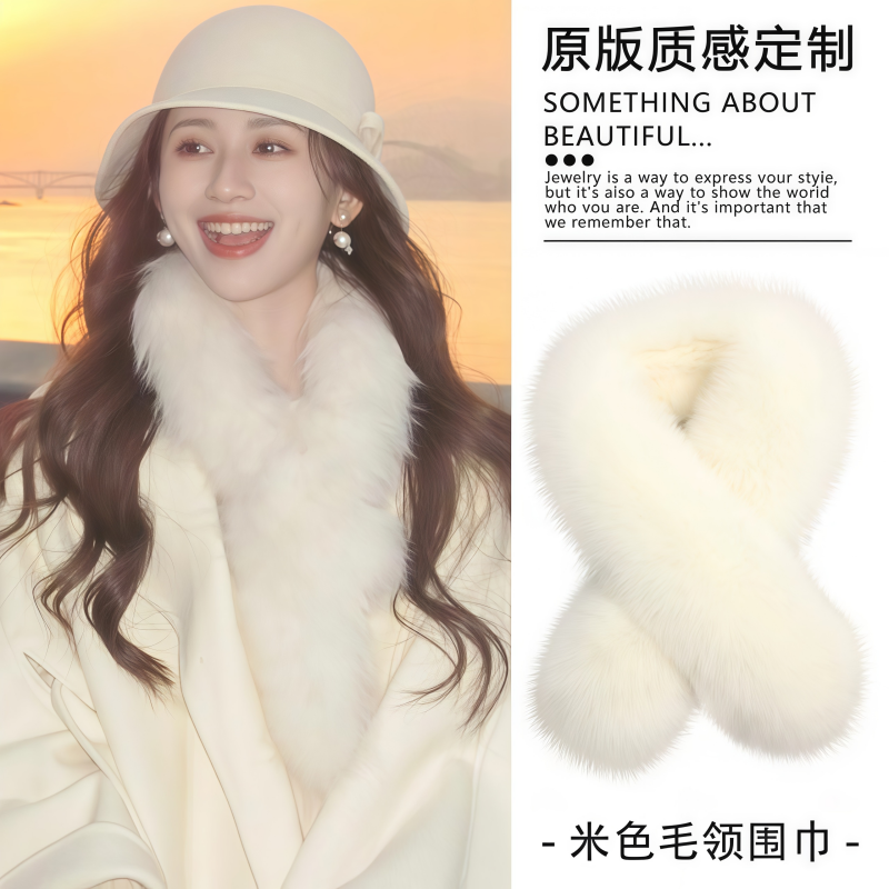 英伦风配大衣毛绒毛领仿狐狸毛皮草加厚围巾千金气质围领双面围脖,服饰配件/皮带/帽子/围巾,围巾/丝巾/披肩,淘宝优惠券,粉丝福利购,淘宝优惠卷