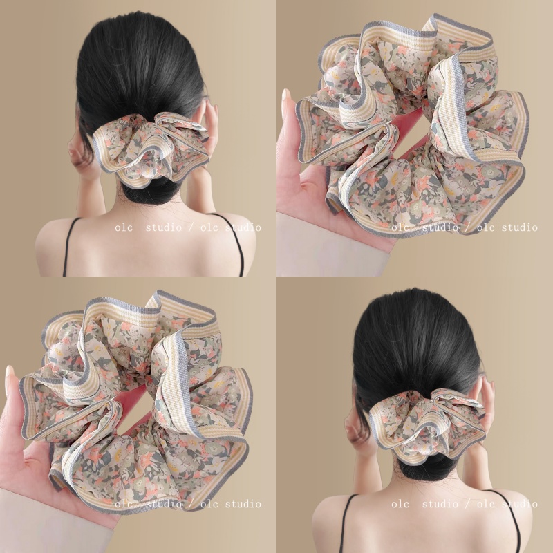 2025新款韩国复古大肠发圈