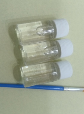 雕刻葫芦烙画转印油搭配本店转印纸使用 一瓶10毫升转印油配毛笔