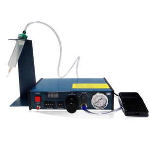 ab胶打胶枪双组份打胶机配件气动混合胶枪双组分双管工业用点胶机