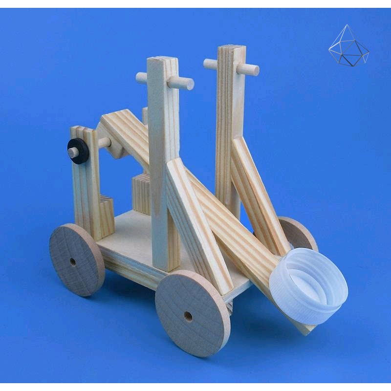 高中生通用技术作品投石器战车小小科学家科学实验套装科创小制作