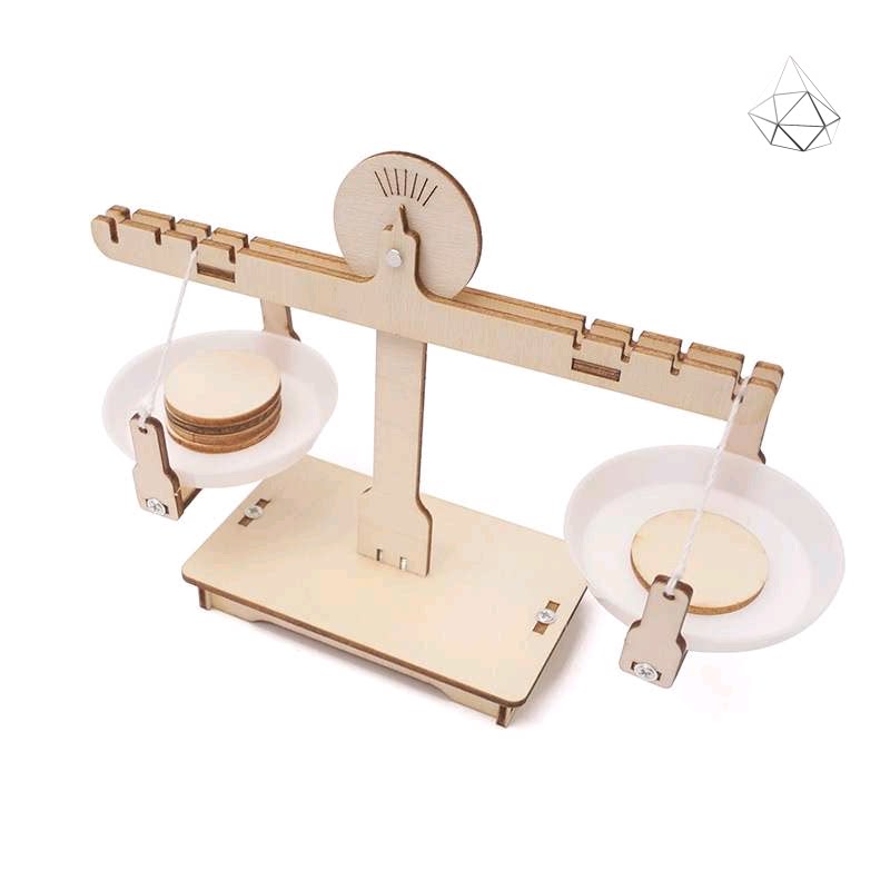 高中通用技术材料小学一年级科学实验材料包天平称秤杠杆手工作品