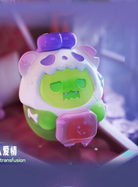 正品全新ShinWoo幽灵熊吸血鬼糖果屋盲盒潮流公仔可爱手办玩具