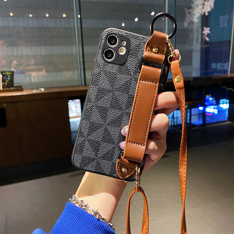 红米K50电竞版手机壳K40S游戏增强斜挎挂绳10X腕带K20皮质k30i小众6Proredmi9男女7/8A网红至尊10C保护套
