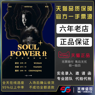 2026陶喆新加坡武汉天津重庆演唱会门票代拍代抢陶喆Soul power