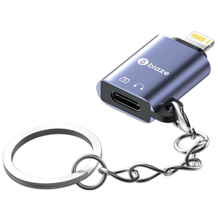 biaze适用苹果转typec转换头lightning耳机转接头华为iphone安卓iPad手机U盘otg数据线转换器声卡麦克风接口