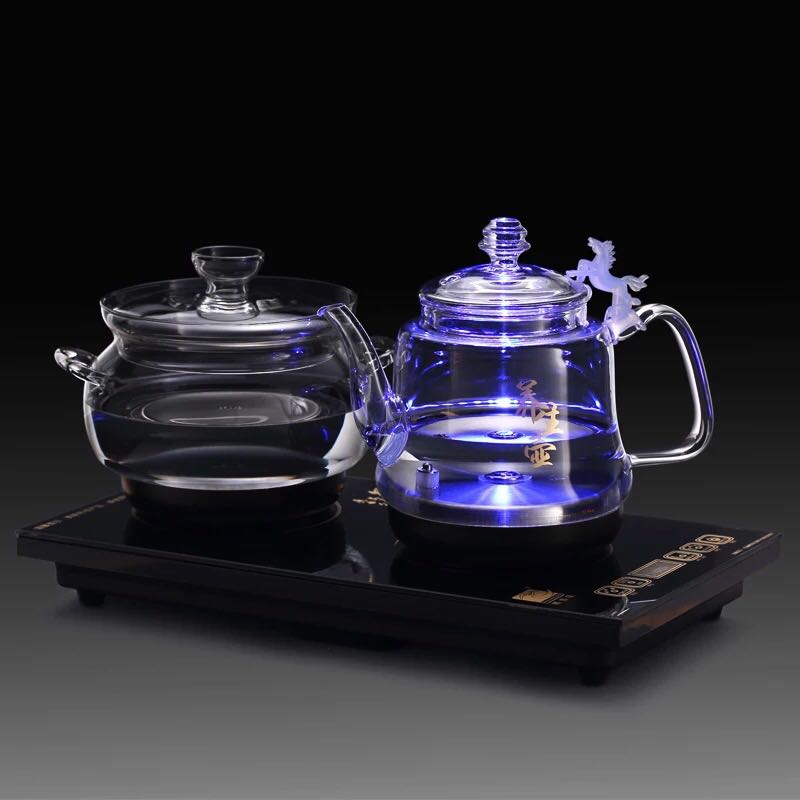 中国璃泡茶壶套装底部抽水电磁炉烧水壶茶台家用 全自动上水电热|ruв категории кухонные приборы, электрический чайник - от Buy2taobao.com для оказания профессиональной услуги покупки агента Taobao