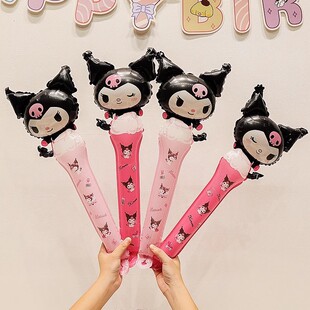 库洛米拍照道具三丽鸥手持棒美乐蒂气球生日场景布置装饰女孩儿童