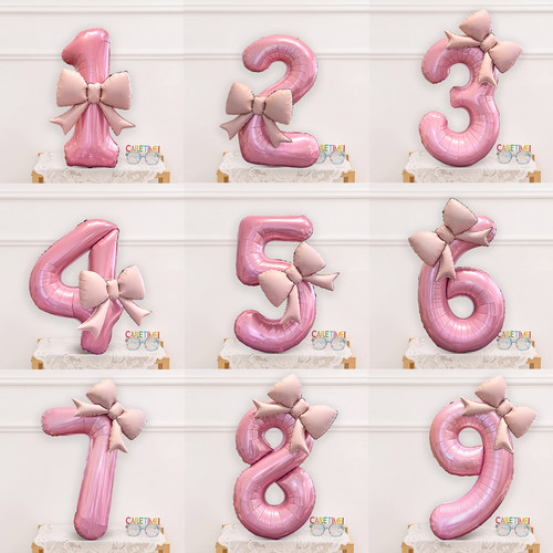 【小红书推荐】数字拍照道具气球