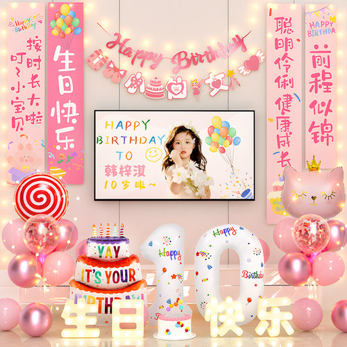 【小红书推荐】女孩生日装饰布置
