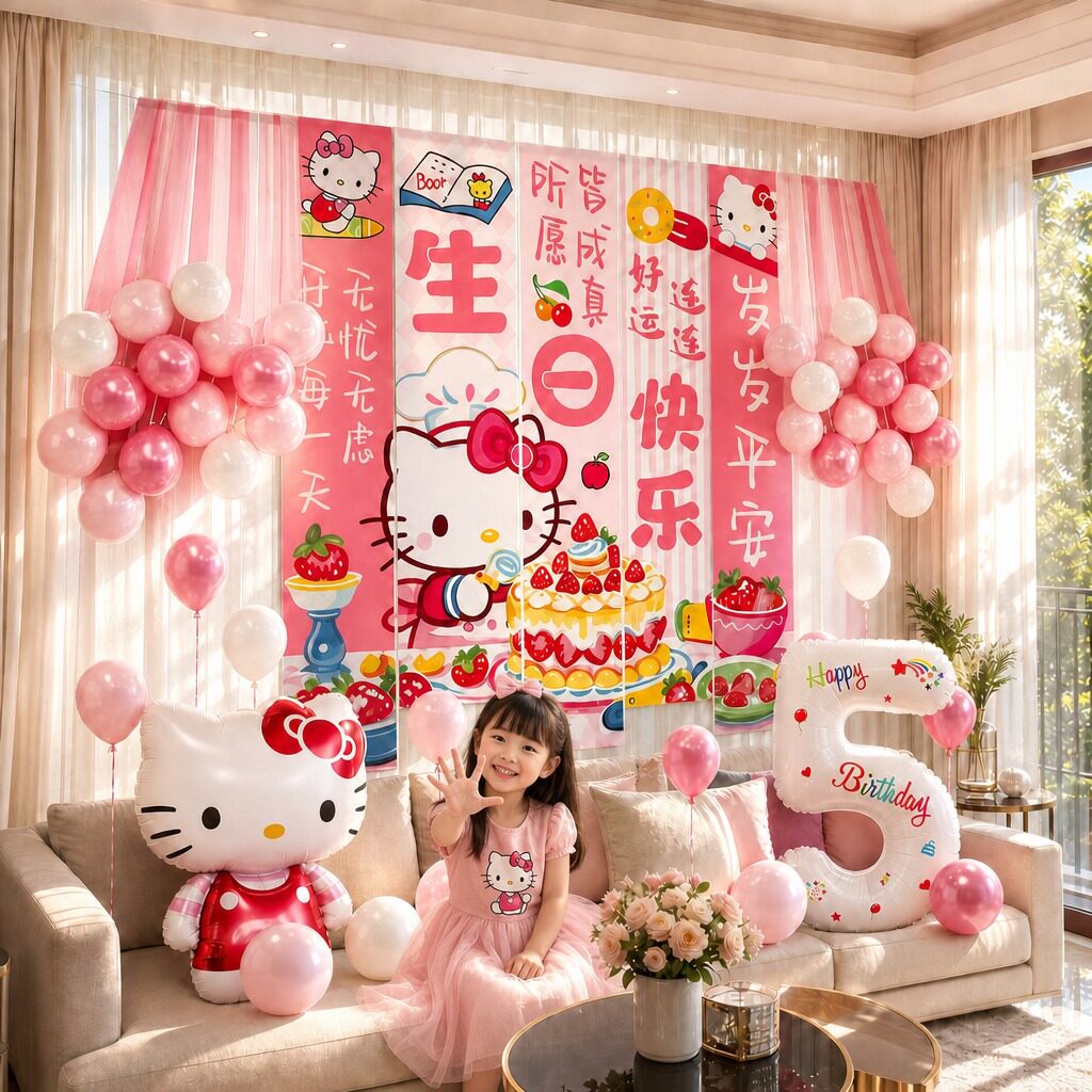 【小红书推荐】生日场景装饰布置图片