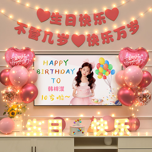【小红书推荐】生日仪式布置装饰