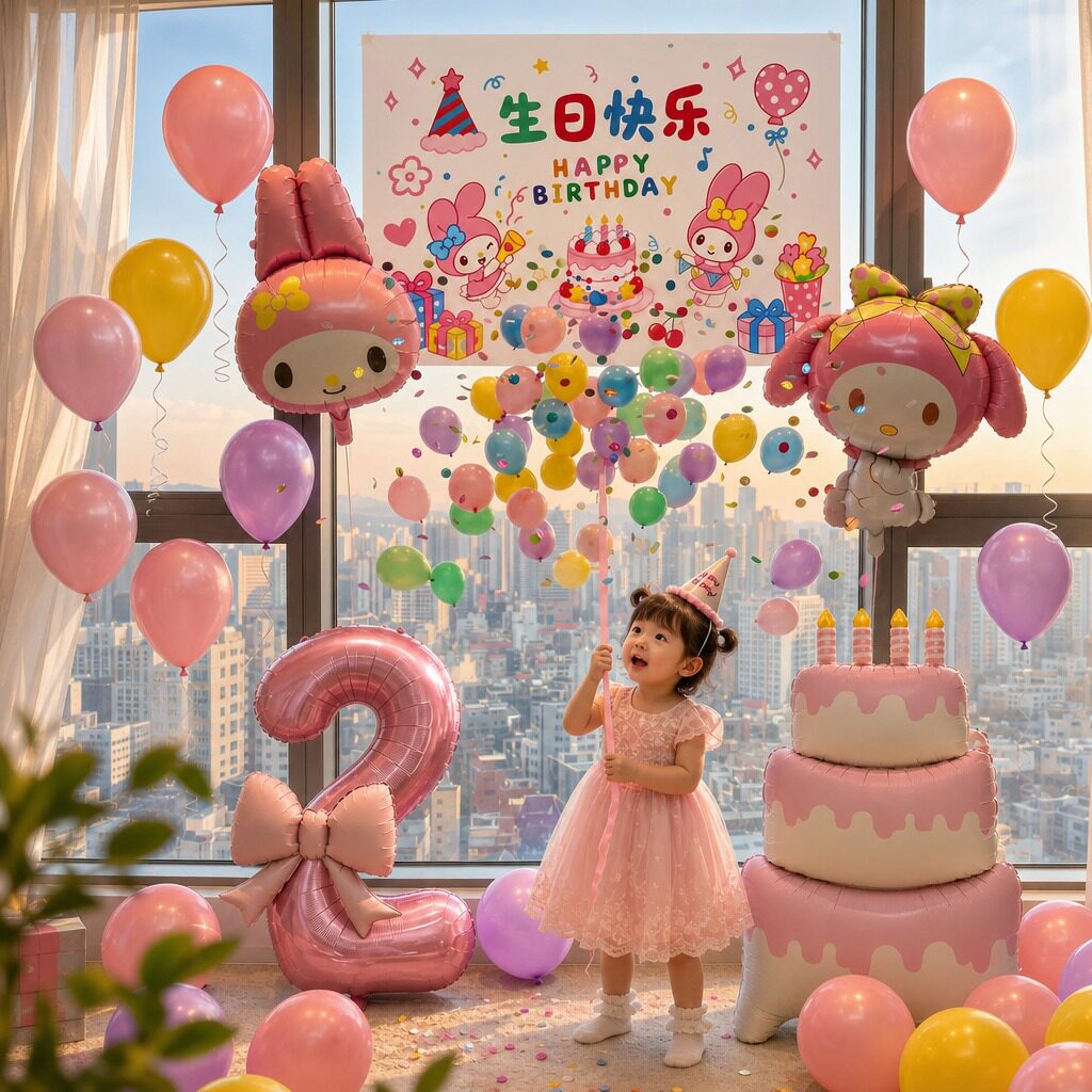 【小红书推荐】生日场景装饰布置图片
