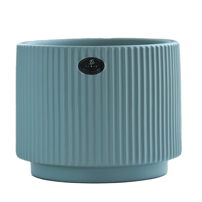 北欧北欧简约亚光花盆特大号带托