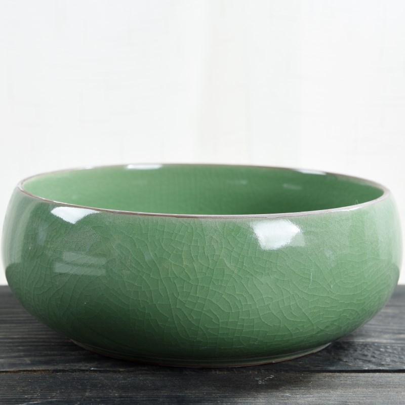 大口径水仙花盆陶瓷容器