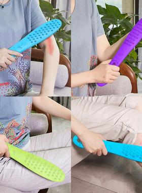 按经络拍痧腿板养生拍捶背器拍打AWX-JLP-板打锤颈肩部敲背敲摩棒