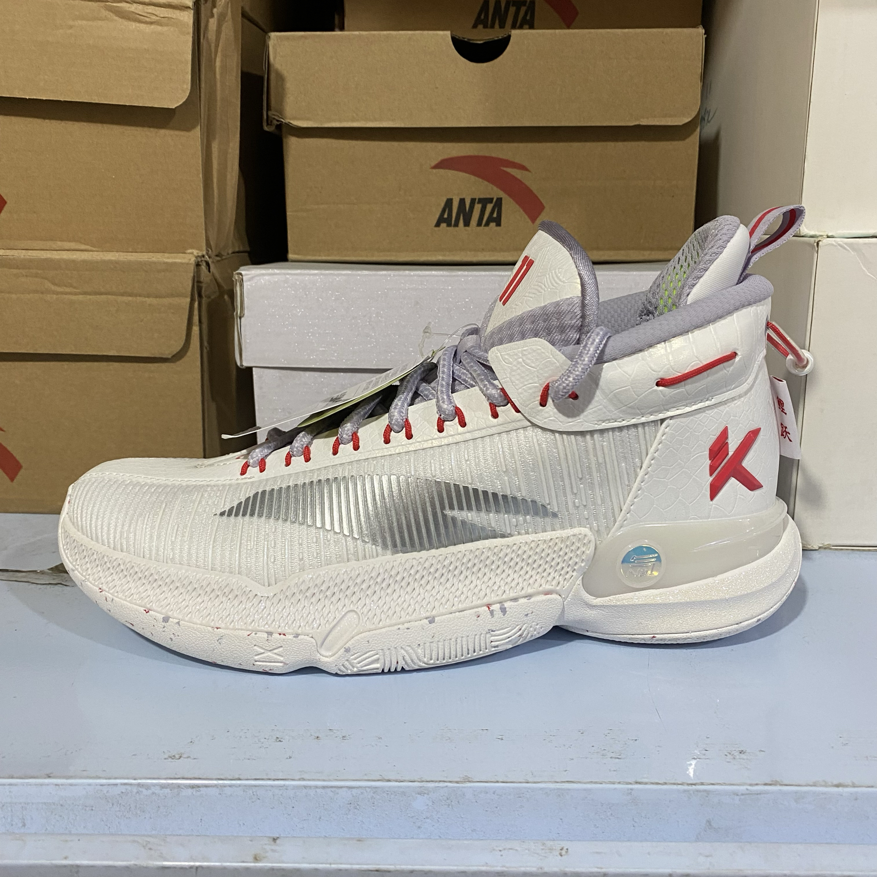 Anta安踏正品 KT9氮科技耐磨透气舒适百搭男款篮球鞋112411101