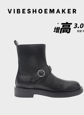 复古厚底显瘦女马丁短靴