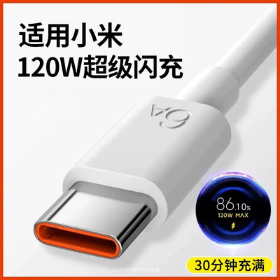 数码狼2米type-c小米120W