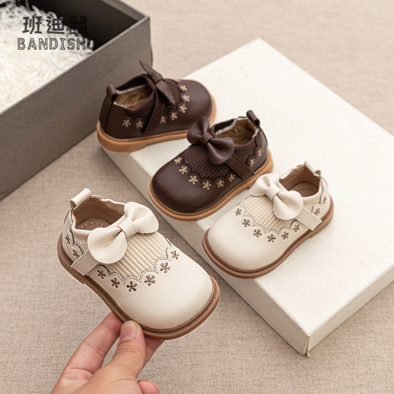 班迪鼠学步鞋防滑女童