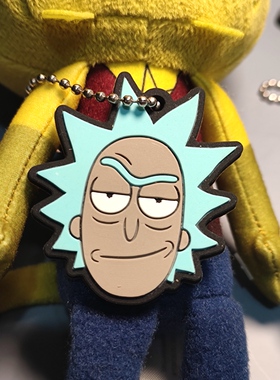 美国正版Rick and Morty 钥匙扣 挂件 瑞克和莫蒂正版周边现货 与