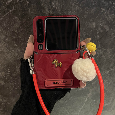 复古红小马适用华为purax手机壳