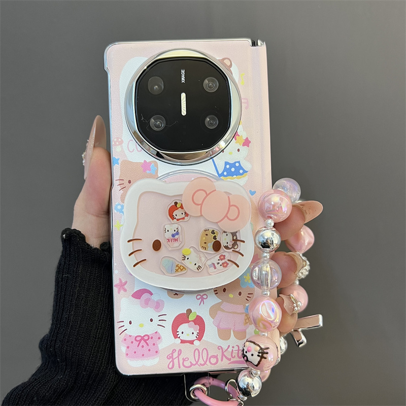 kitty磁吸支架折叠屏华为手机壳