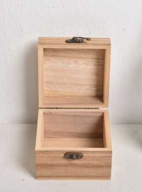 木质收纳盒手表表带盒手串盒珠宝首饰收纳盒结婚戒指盒创意木盒子