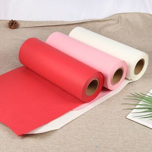 牛皮纸卷防水防油80g包装纸包装材料白色粉色红色纸垫饰品打包