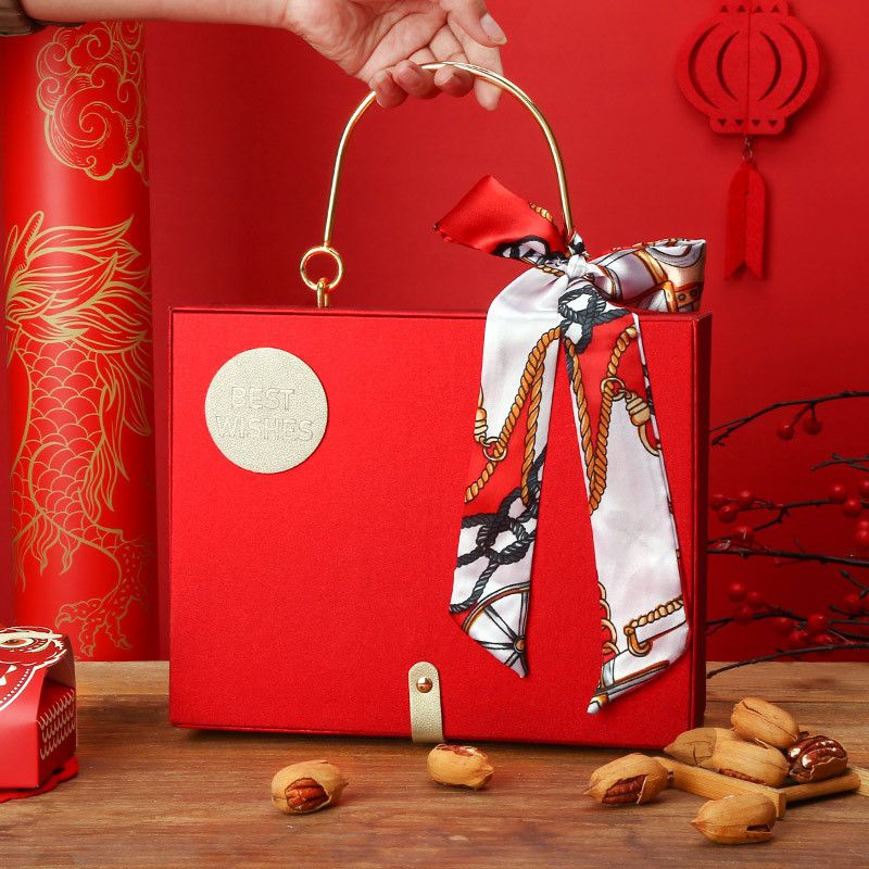 伴手礼手提礼盒毛巾新年包装盒礼品盒礼品包装空盒礼物盒盒子