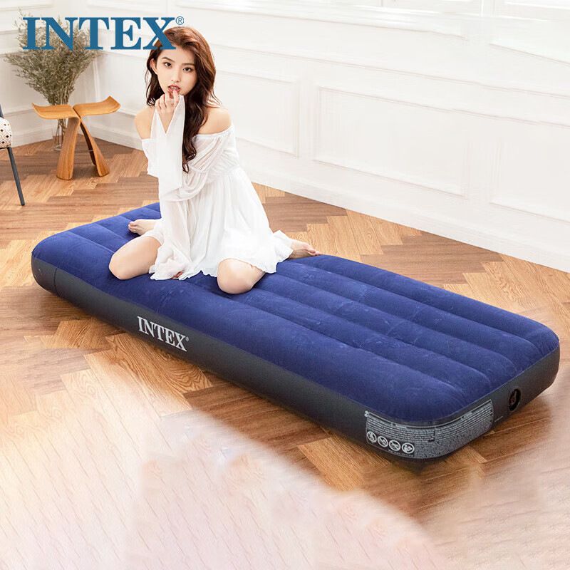 INTEX充气床单人户外6
