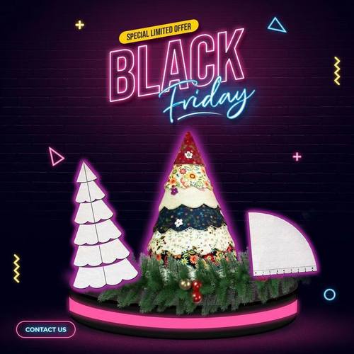 圣诞绗缝模板手工被套尺