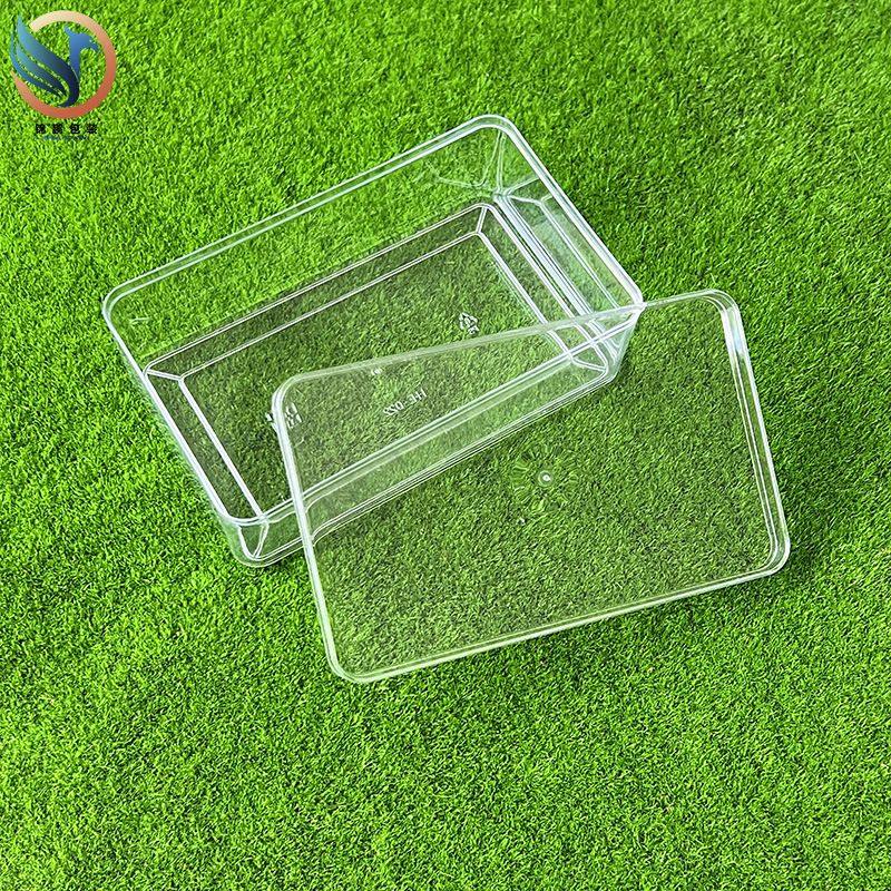 透明盒塑料饼干盒透明罐虾片曲奇包装透明罐水果千层慕斯蛋糕盒