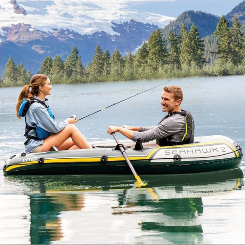 Intex二人海鹰充气船皮划艇