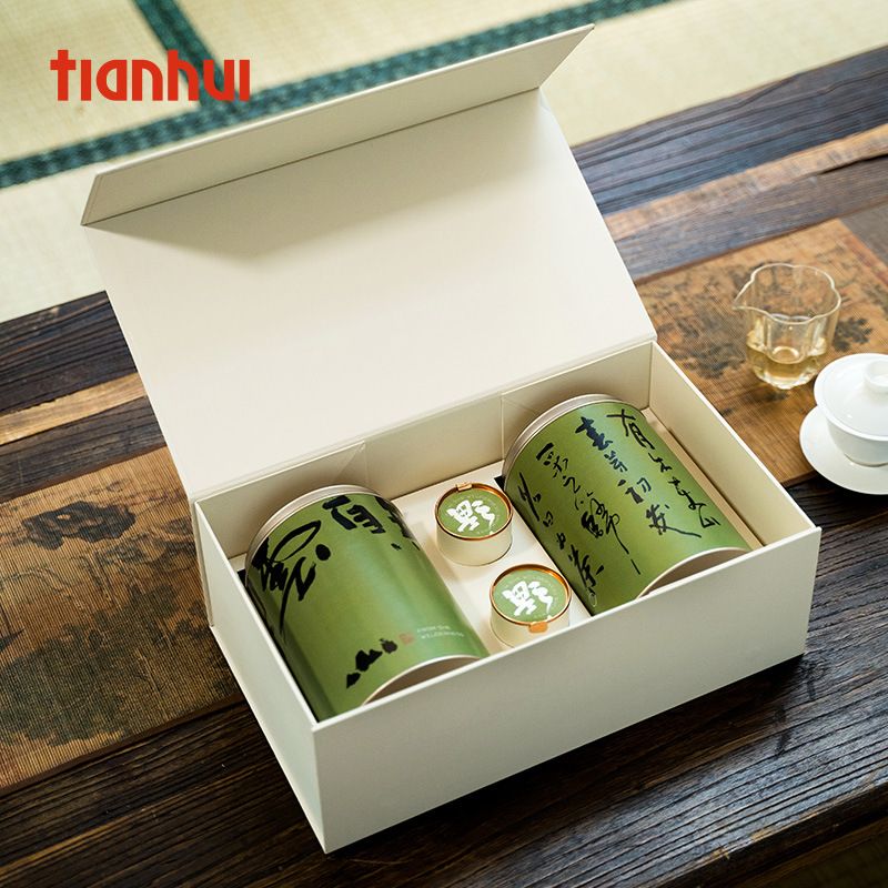 天汇茶叶罐包装盒空礼盒新款中式礼盒装空盒茶叶包装礼品盒伴手礼