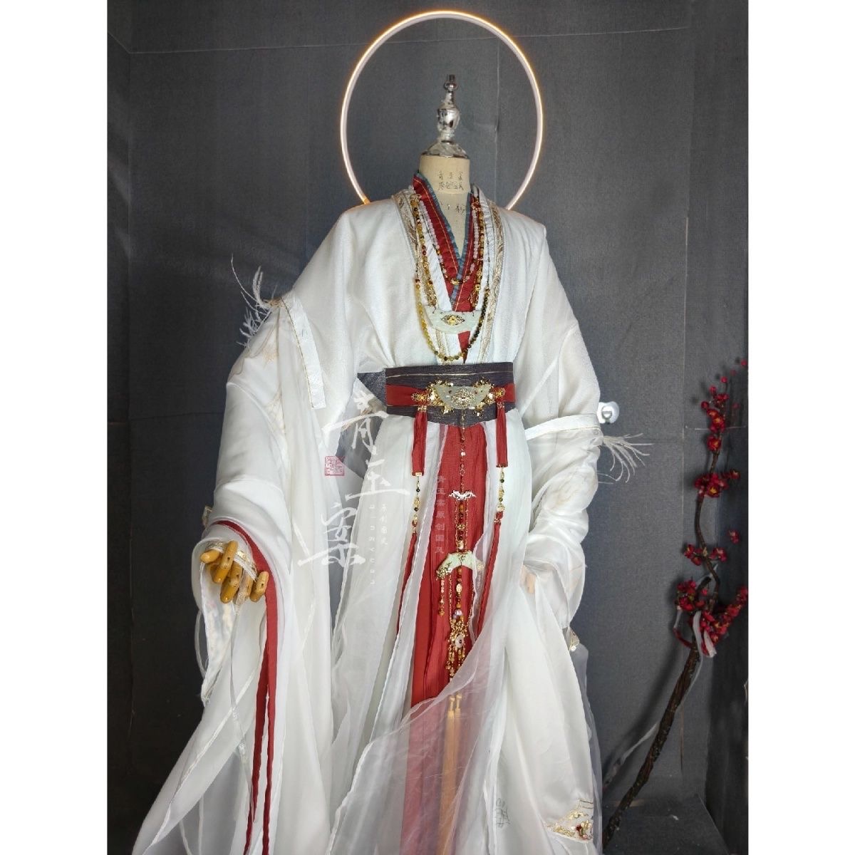 [扶光引]青玉原国风服装案万用cos|可私设天官赐福太子谢怜悦神