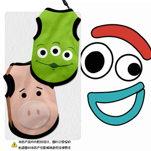 NASA联名玩具总动员宠物背心狗狗猫咪衣服泰迪比熊大中小型防掉毛