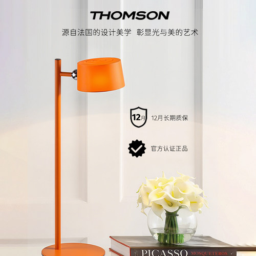 汤姆逊卢米磁光充电床头阅读台灯